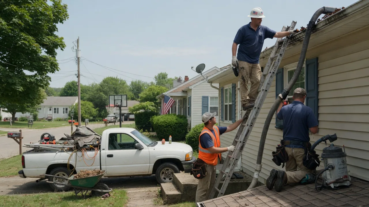 Gutter Installation in Urania, LA near me